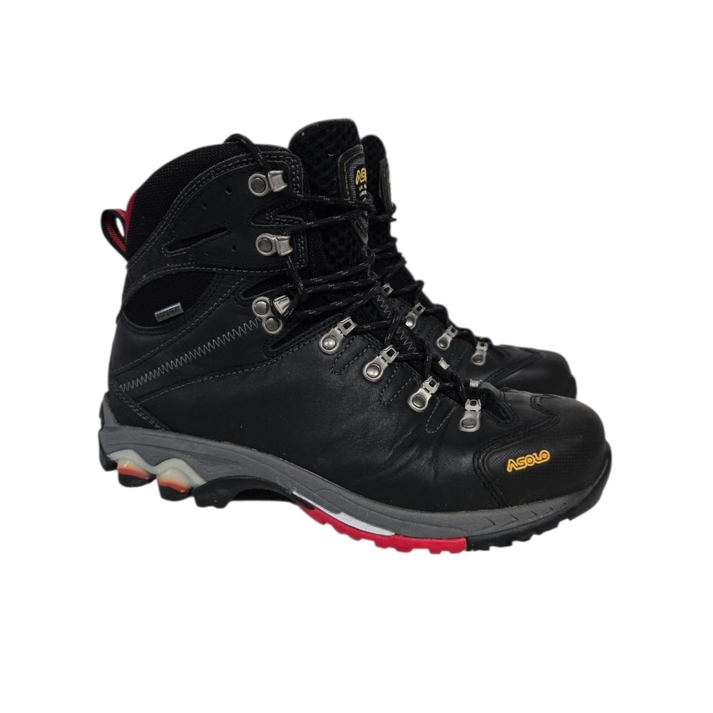 Asolo Fugituve GTX Black Red Hiking Boots